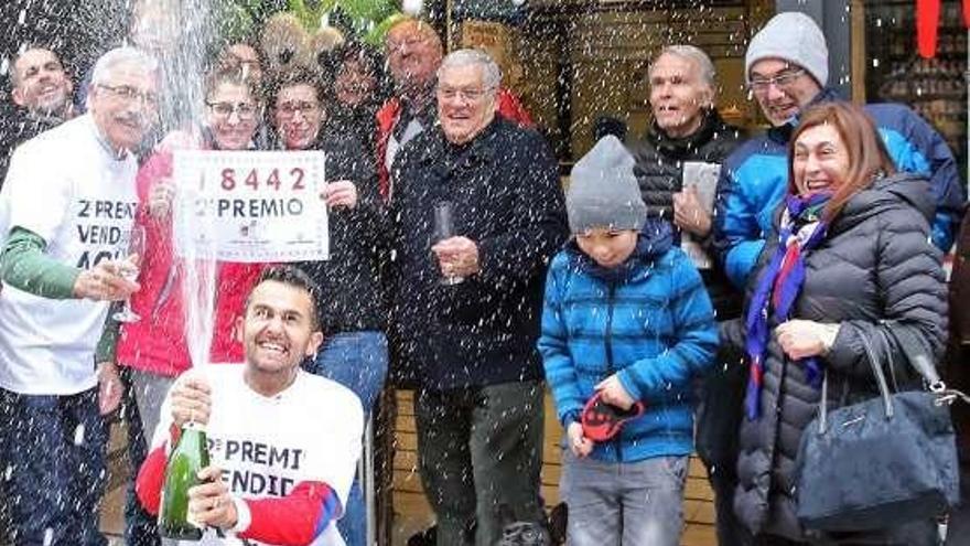 Celebración del segundo premio del Niño, el año pasado, en O Porriño.