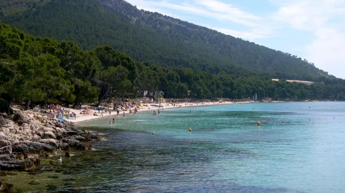 Una imagen de la playa de Formentor.