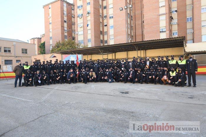 Homenaje al Grupo Especial de Seguridad Ciudadana (GESC) de la Policía Local de Murcia