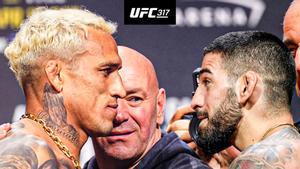 Charles Oliveira e Ilia Topuria se miden en el UFC 317
