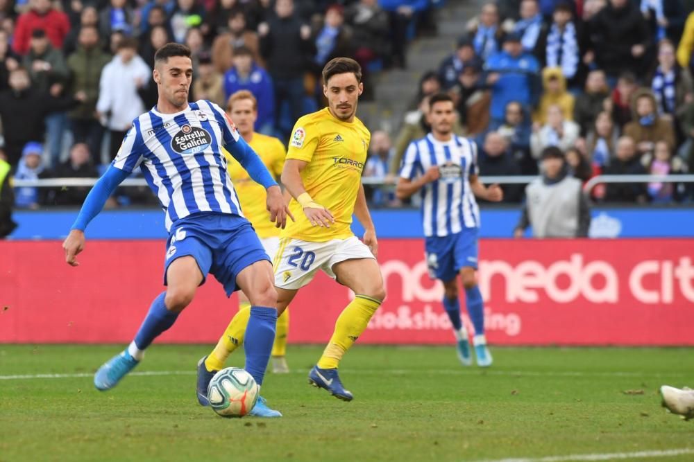 El Dépor le gana 1-0 al Cádiz