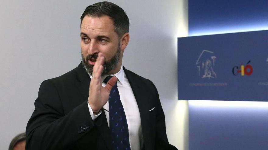 Abascal abjura del nuevo «Frente Popular» en su estreno