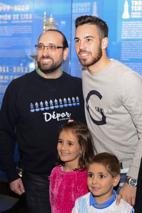 Duarte, Quique, Edu y Gerard, Reyes blanquiazules