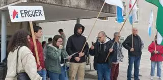 Estudiantes de Vigo, al grito de una Palestina libre