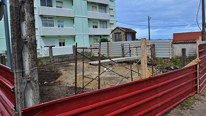 Polémica construcción en Vilariño. |   // GONZALO NÚÑEZ