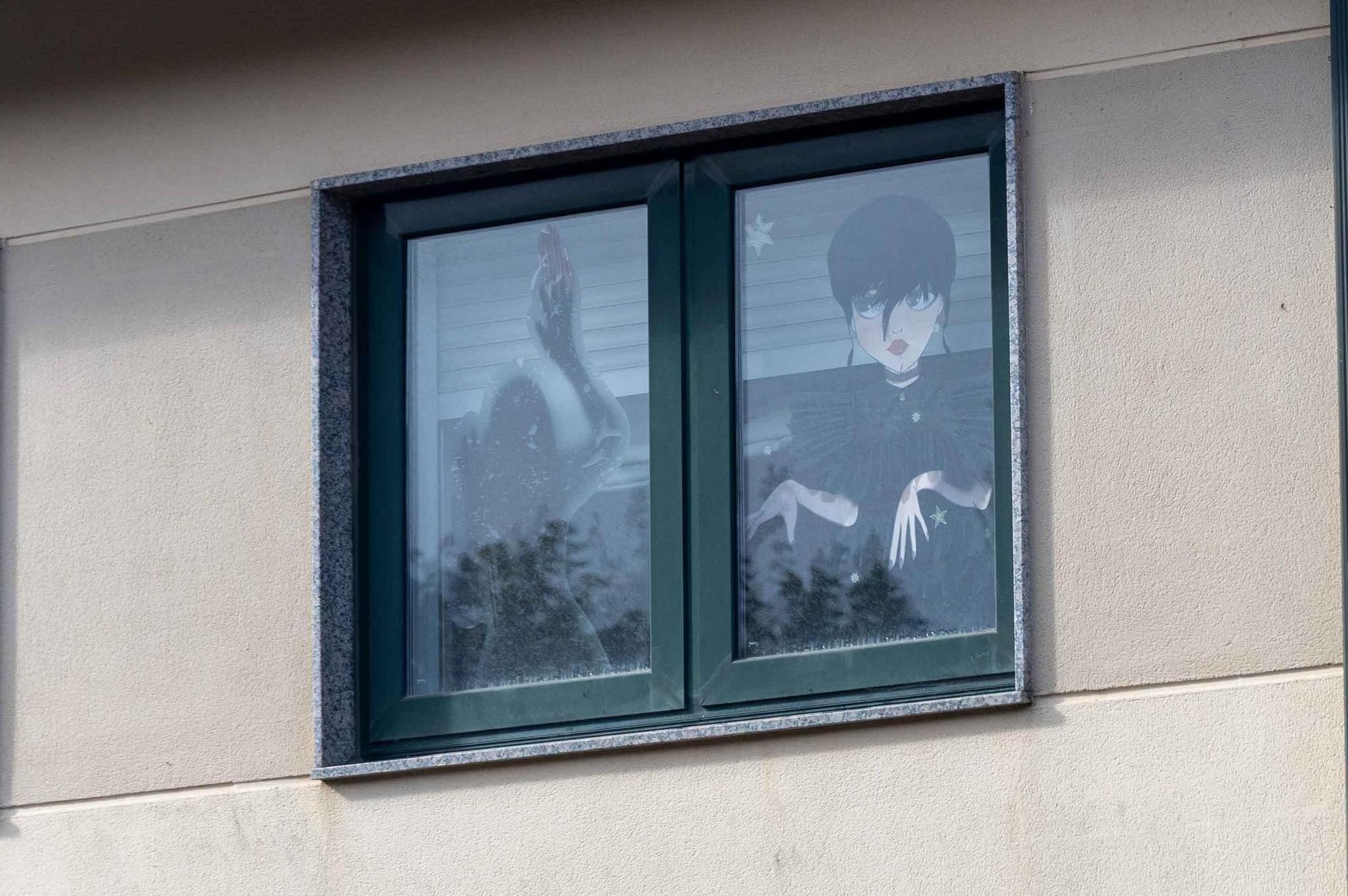 Decoración de Halloween en casas de Santiago