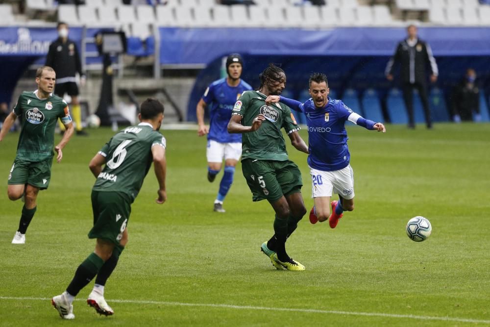 El Dépor saca un empate de su visita a Oviedo: 2-2