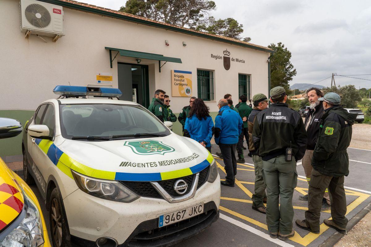 Nueva base de la Brigada Forestal de Cartagena en Tentegorra