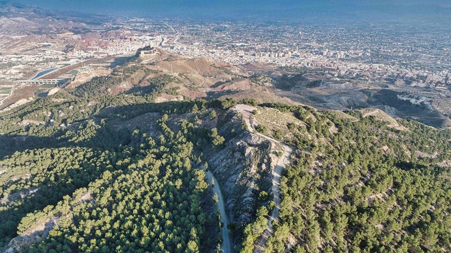 Sierra de la Torrecilla, en Lorca.