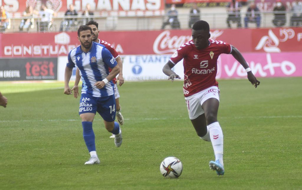 La victoria del Real Murcia frente al Águilas, en imágenes