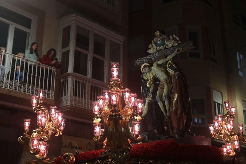 Procesión del Santo Entierro este Viernes Santo en Cartagena, en imágenes