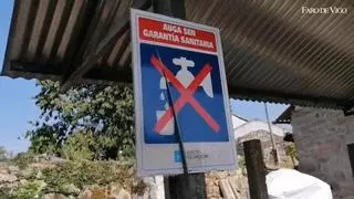 Los vecinos de Vilamoure, en Punxín denuncian seis días sin agua y exigen soluciones ante la sequía