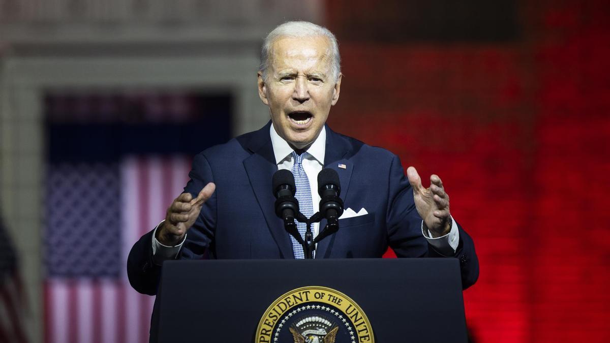 Discurso de Biden desde el Independence National Historical Park de Philadelphia.