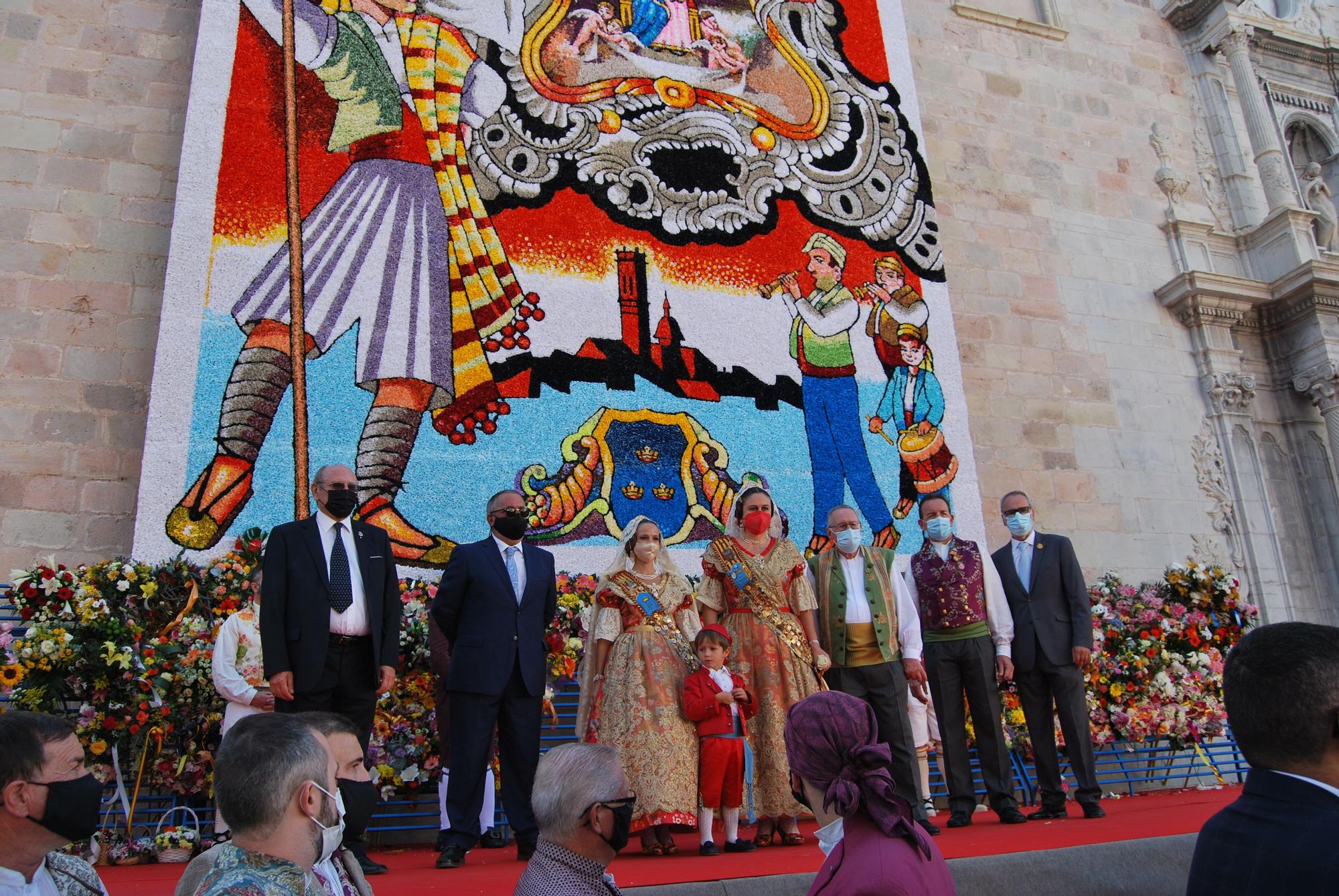 Ofrenda a la patrona de Burriana