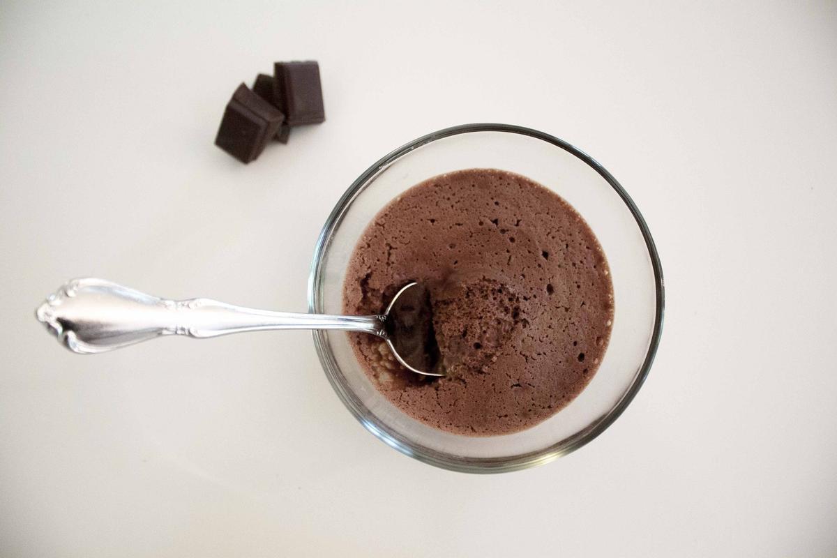 El nuevo postre de chocolate de Mercadona es rico en proteínas.