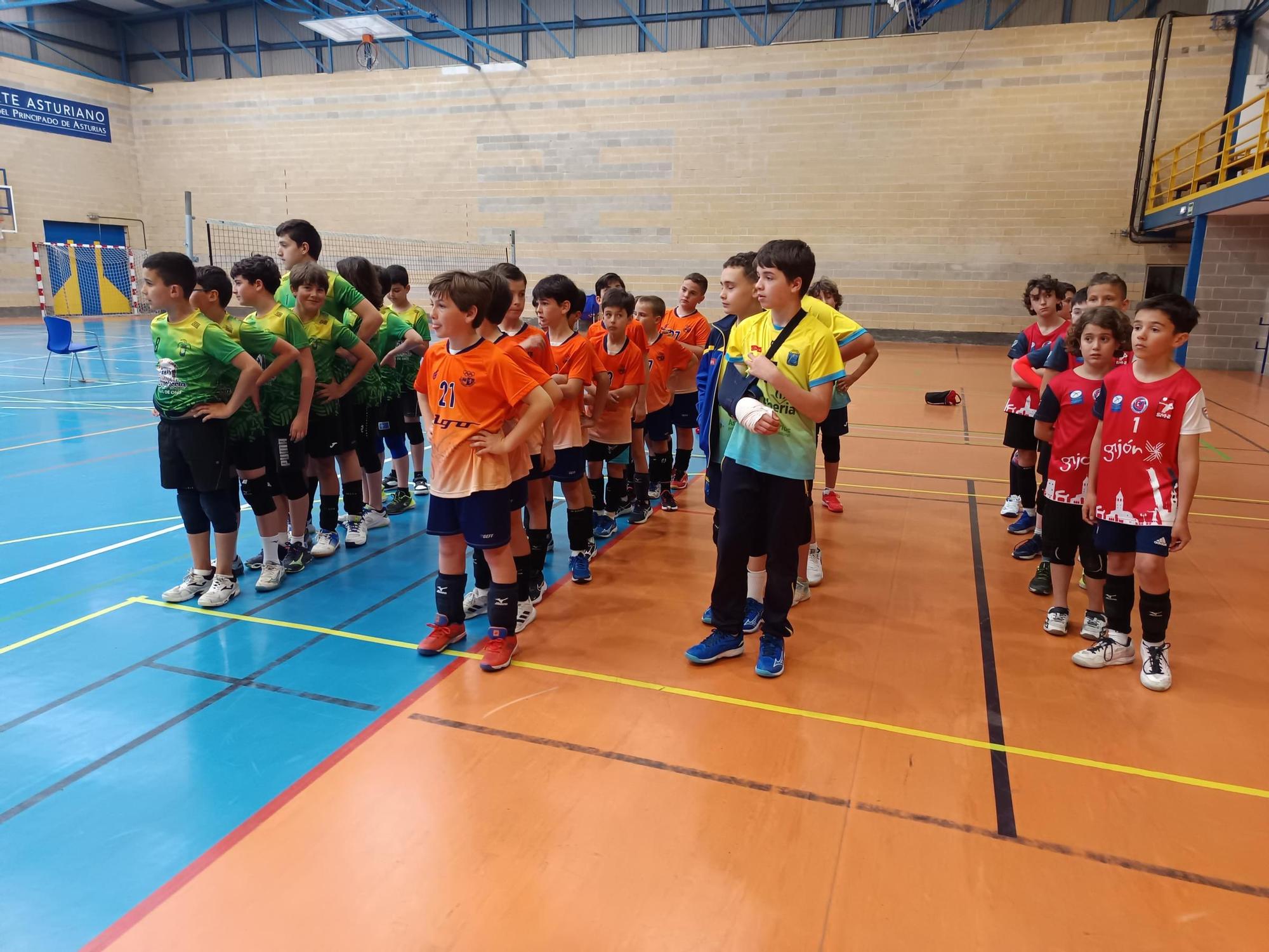 Nuevo éxito del voleibol cangués