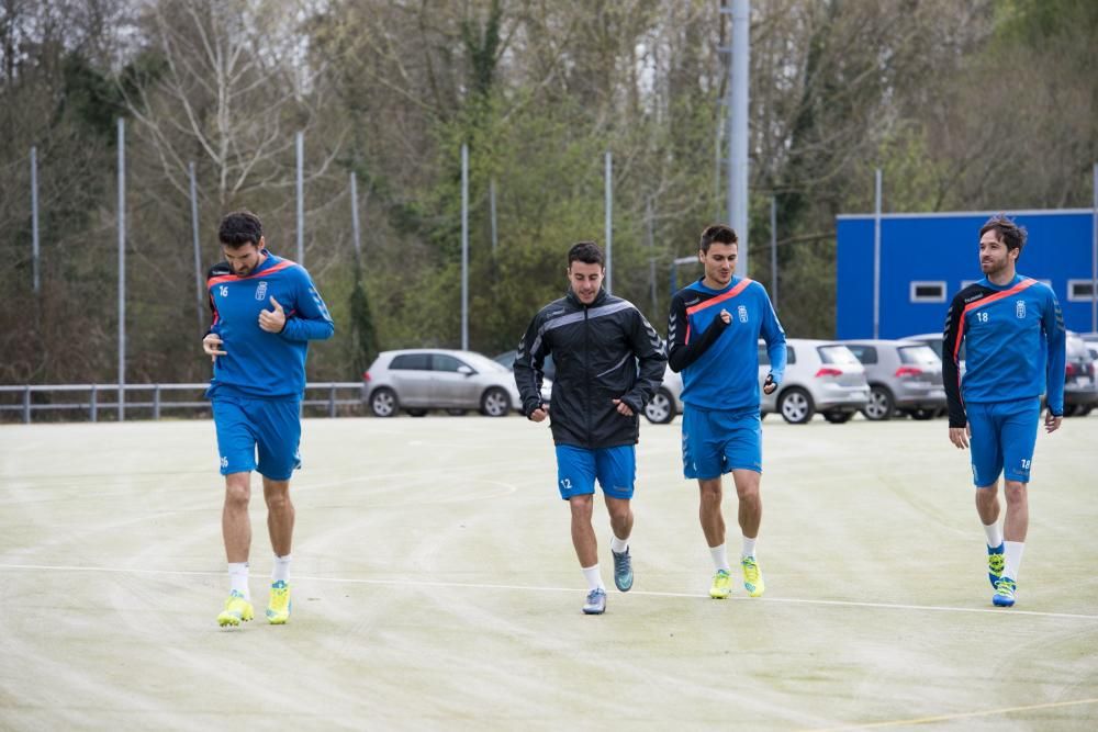 Entrenamiento del Real Oviedo