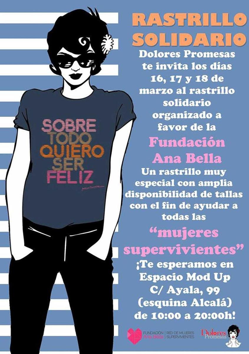 Rastrillo solidario de Dolores Promesas
