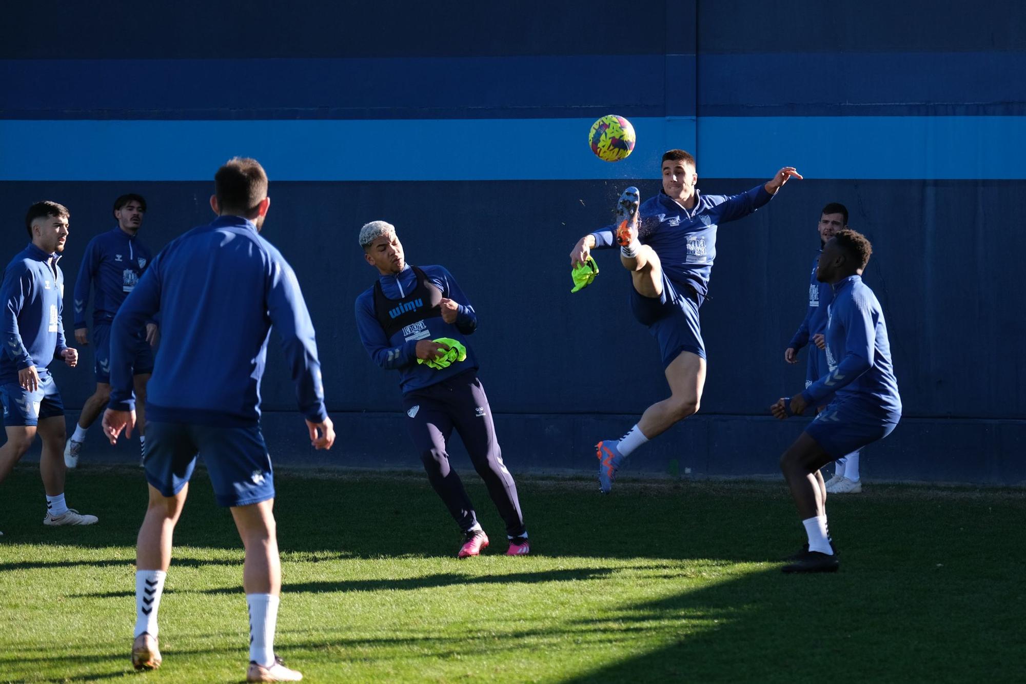 Entrenamiento del Málaga CF (22.01.23)