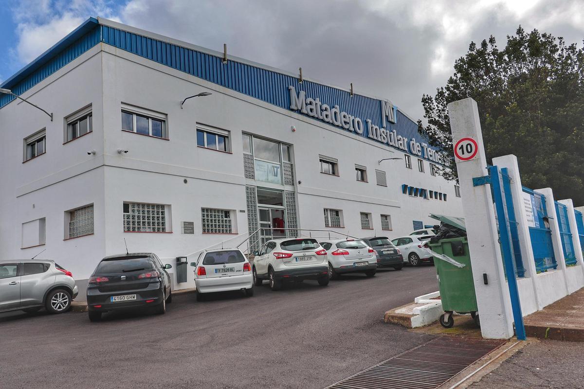 Vista general del Matadero Insular de Tenerie en una imagen tomada hace unos días