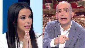 Sarah Santaolalla atiza a Nacho Abad desde TVE sin nombrarle: "Se van a fiestas de Mohamed VI"