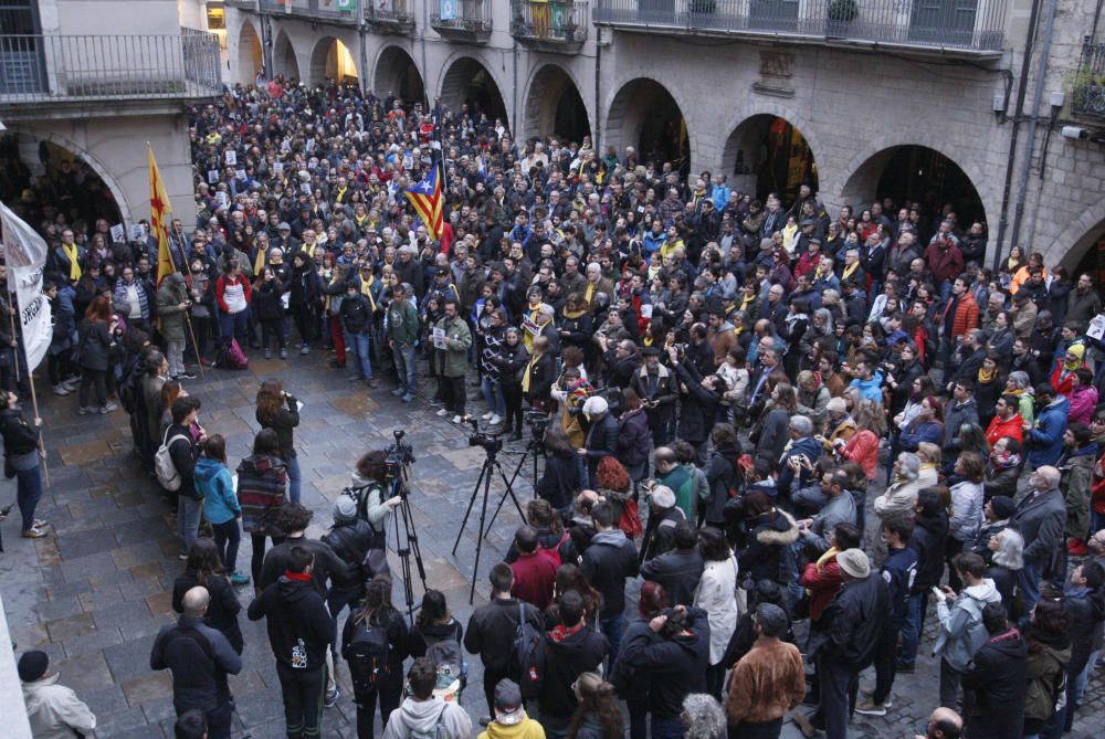 Concentració de suport als CDR a Girona