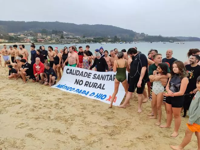 Travesía a nado Pinela de Vilariño