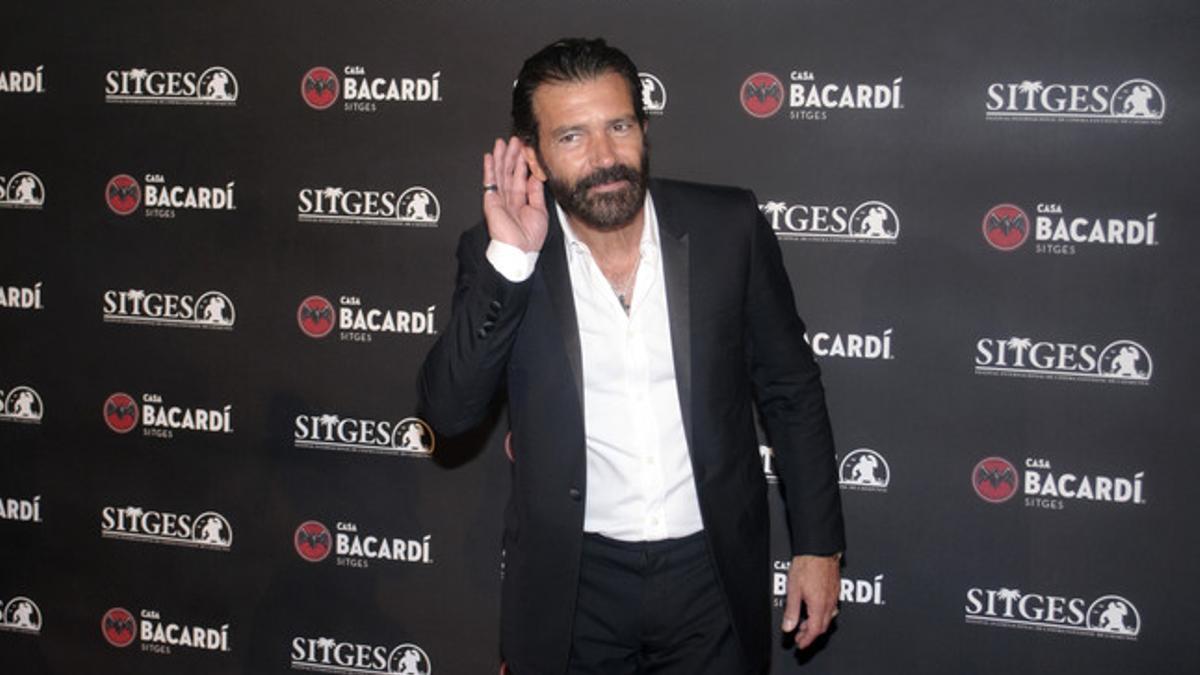 Antonio Banderas, en el festival de Sitges.