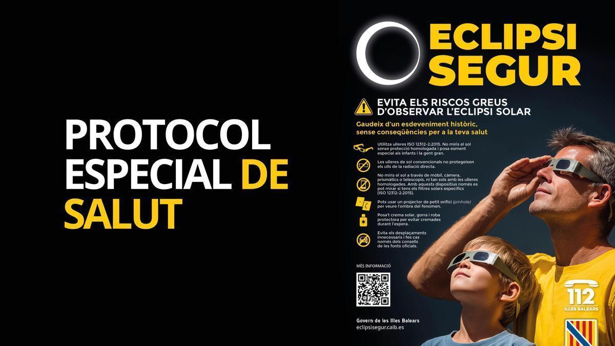 Protocolo especial de Salud para el eclipse
