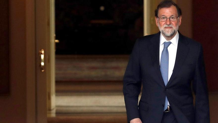 Mariano Rajoy en una imagen de archivo en Moncloa.