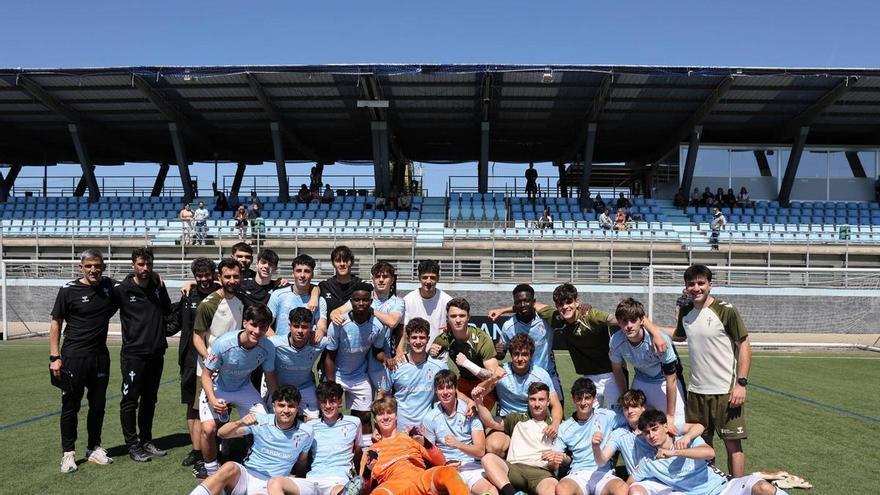 El Celta juvenil recupera el trono