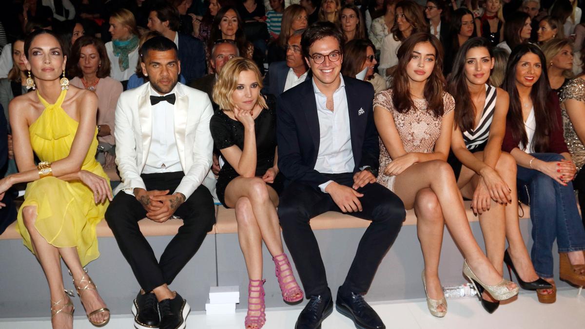 El front row del desfile de Rosa Clará