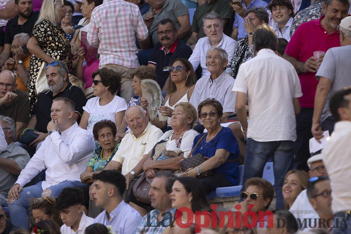 Corrida de toros en Abarán (El Fandi, Emilio de Justo, El Payo)