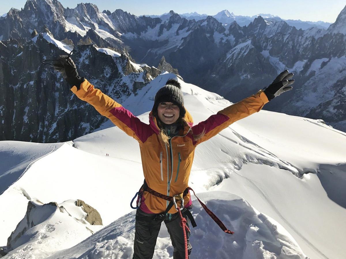 En el Mont Blanc, Patricia Conde