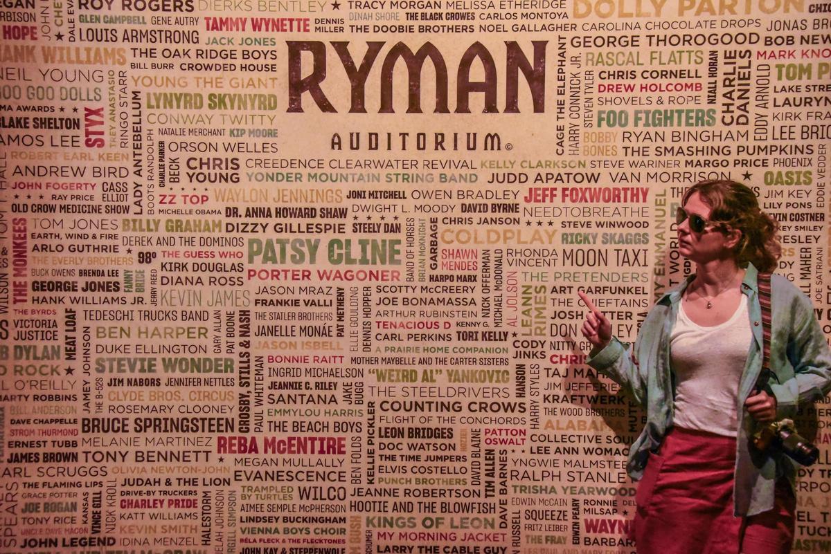 El legendario Auditorio Ryman en Nashville