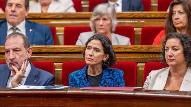 Núria Parlon al Parlament.