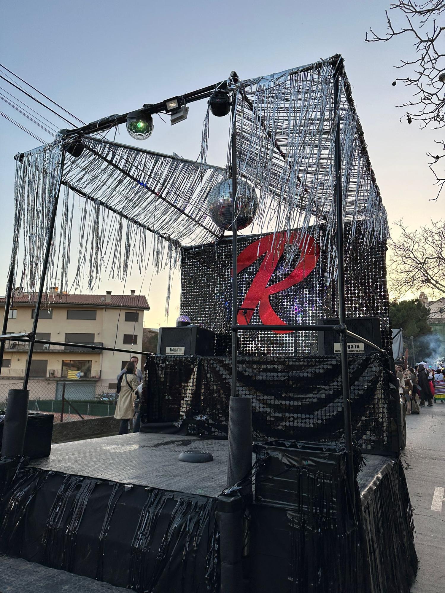 La rua del carnaval de Moià, en imatges