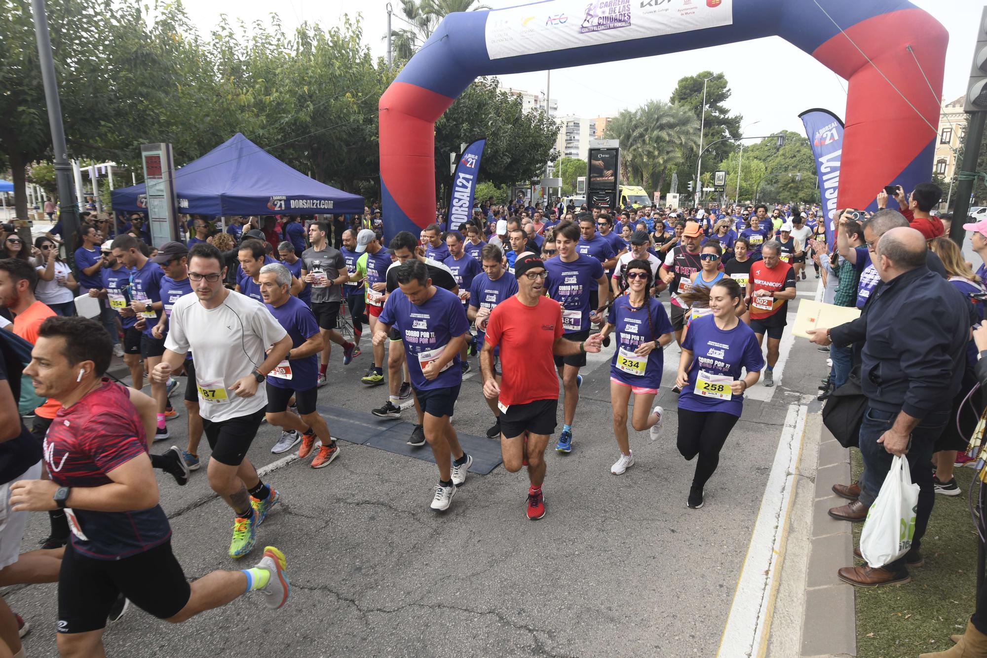 Carrera contra el cáncer de páncreas en Murcia