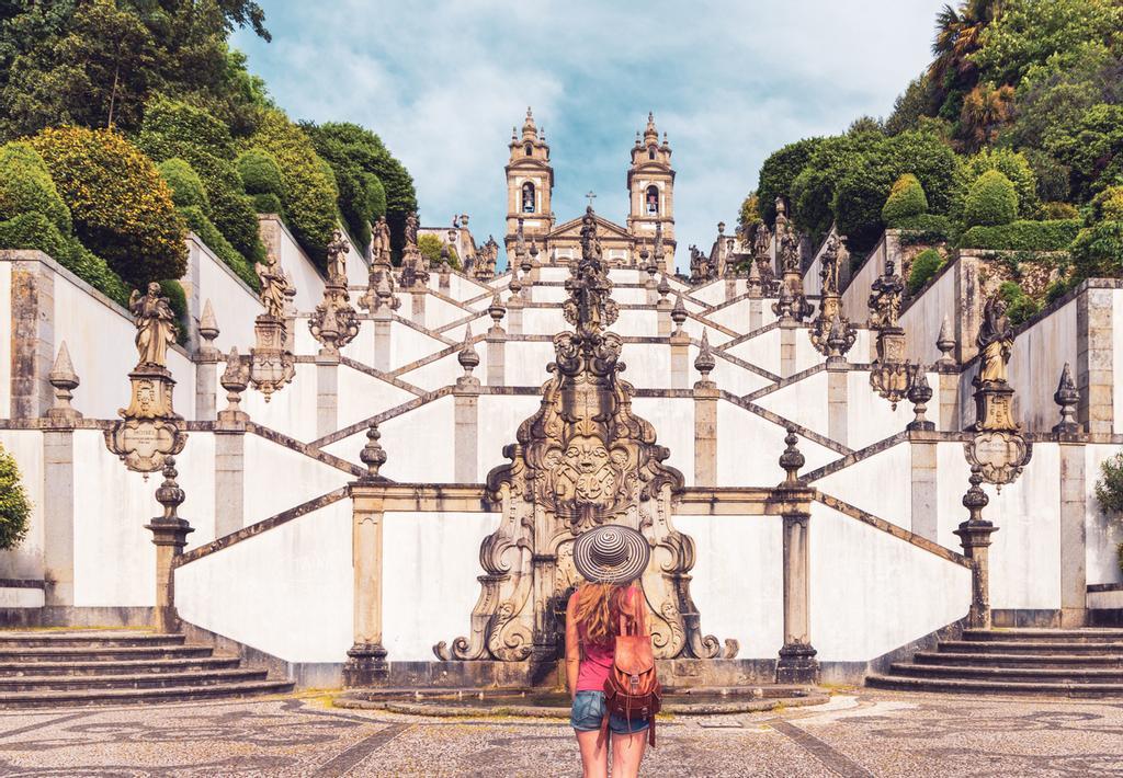 Santuario de Bom Jesus, en Braga