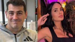 Iker Casillas y la modelo Claudia Bavel