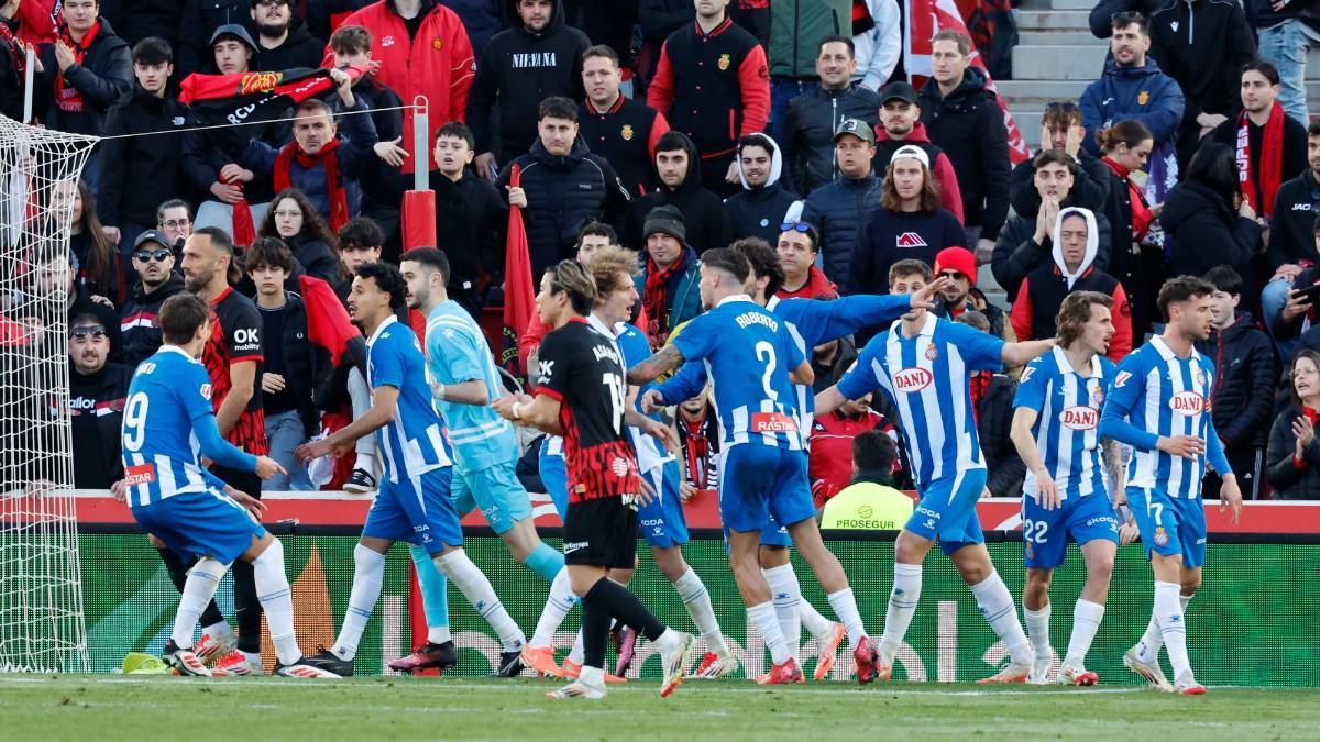 Imagen del Mallorca-Espanyol