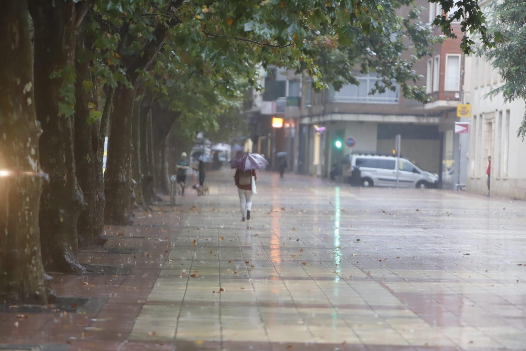 Las lluvias descargan en Xàtiva