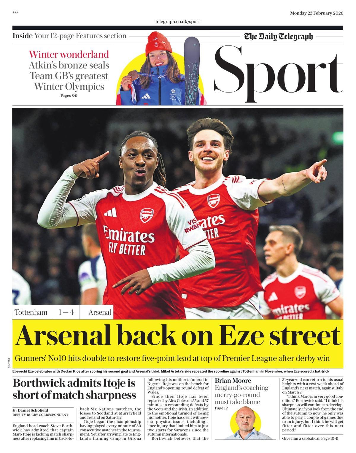 Estas son las portadas de la prensa deportiva de hoy