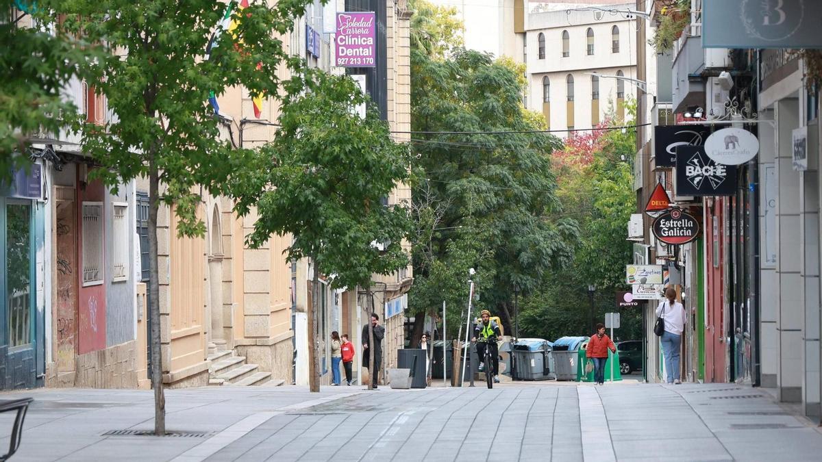 Calle Gómez Becerra de Cáceres