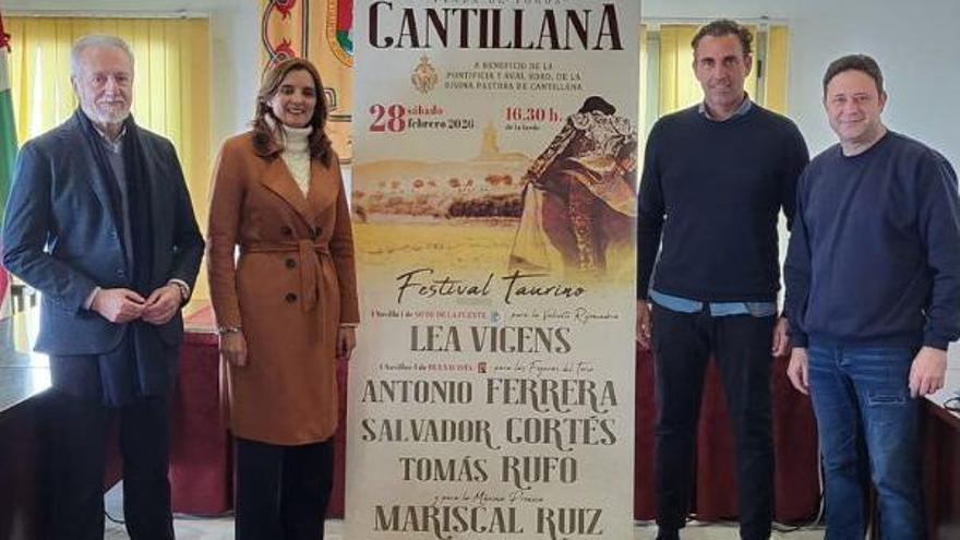 Cantillana presenta un festival taurino con motivo del día de Andalucía