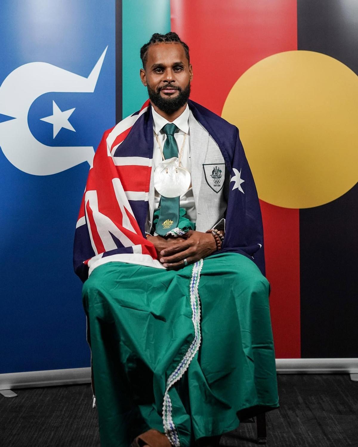 Mills fue el abanderado de Australia en los Juegos Olímpicos de Tokio 2020.
