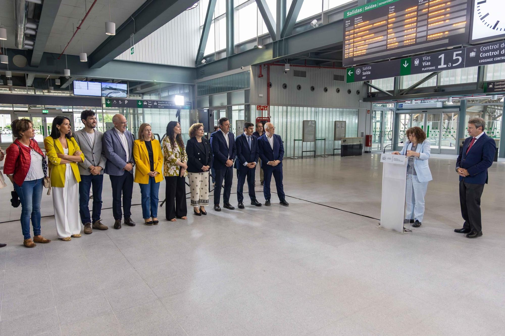 Inauguración de la Intermodal de Santiago