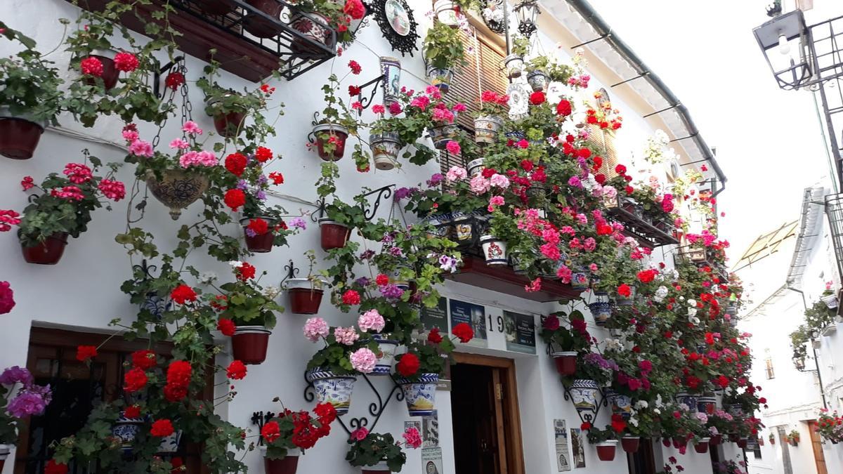 Reja de la calle Real 19, de Priego, ganadora del certamen del 2021.