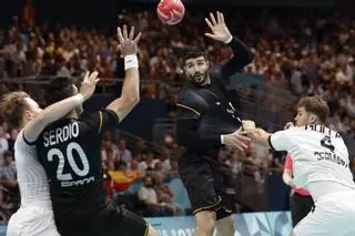 Balonmano en los Juegos Olímpicos, Alemania - España, en imágenes