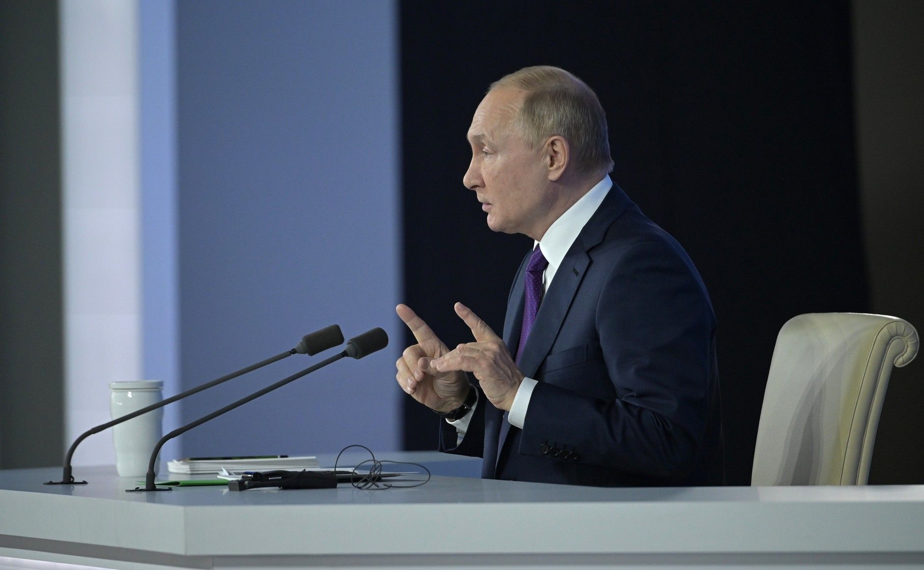 Vladimir Putin, presidente de Rusia.